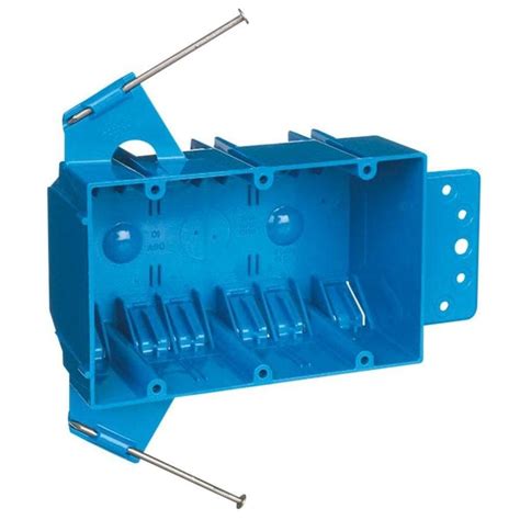 plastic junction box not flush with wall|receptacle blue wall flush.